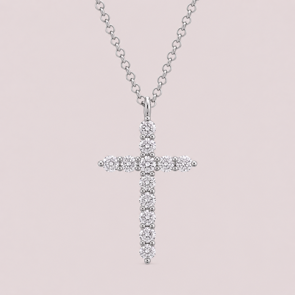 Diamond Cross Necklace