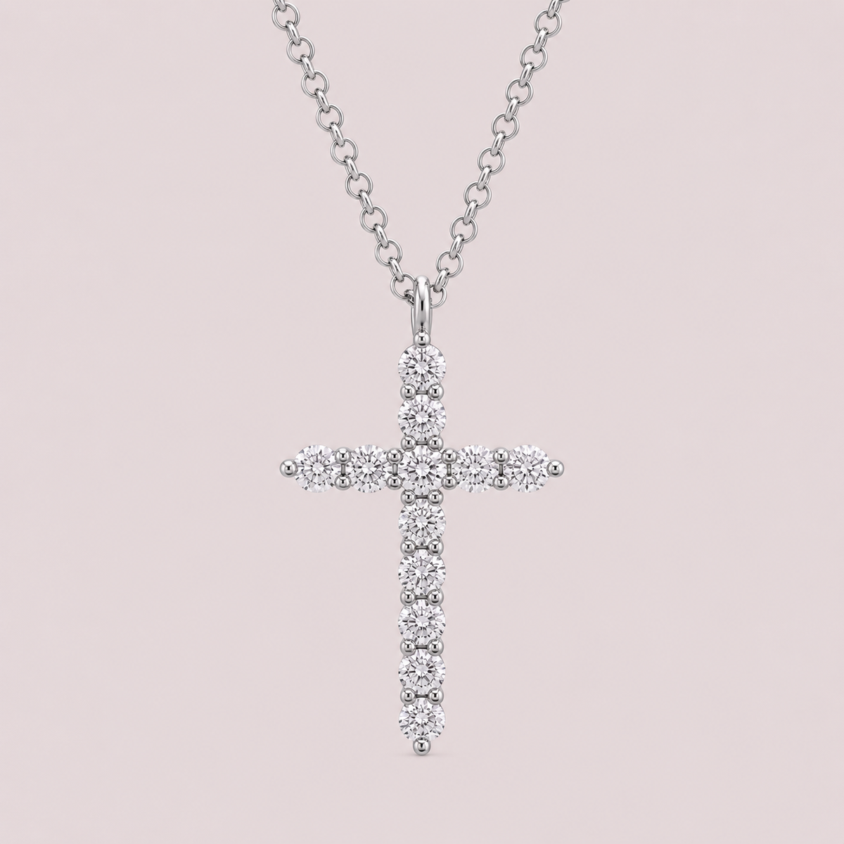 Diamond Cross Necklace
