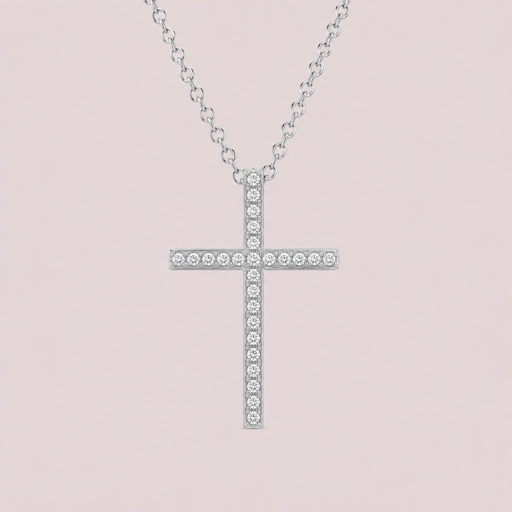 Diamond Cross Necklace
