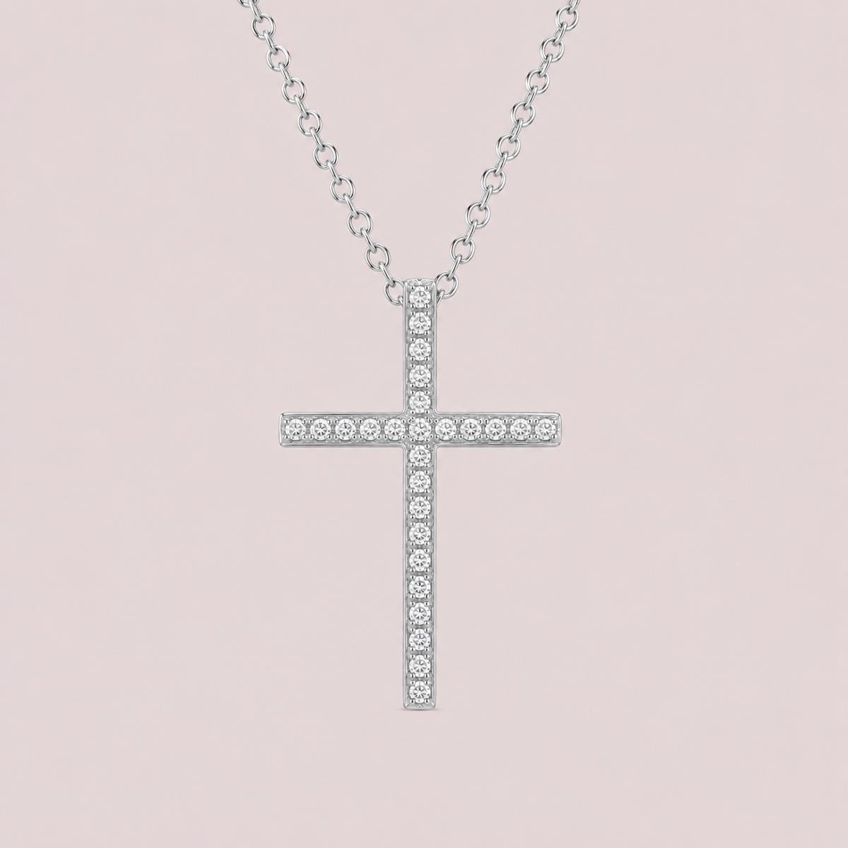 Diamond Cross Necklace