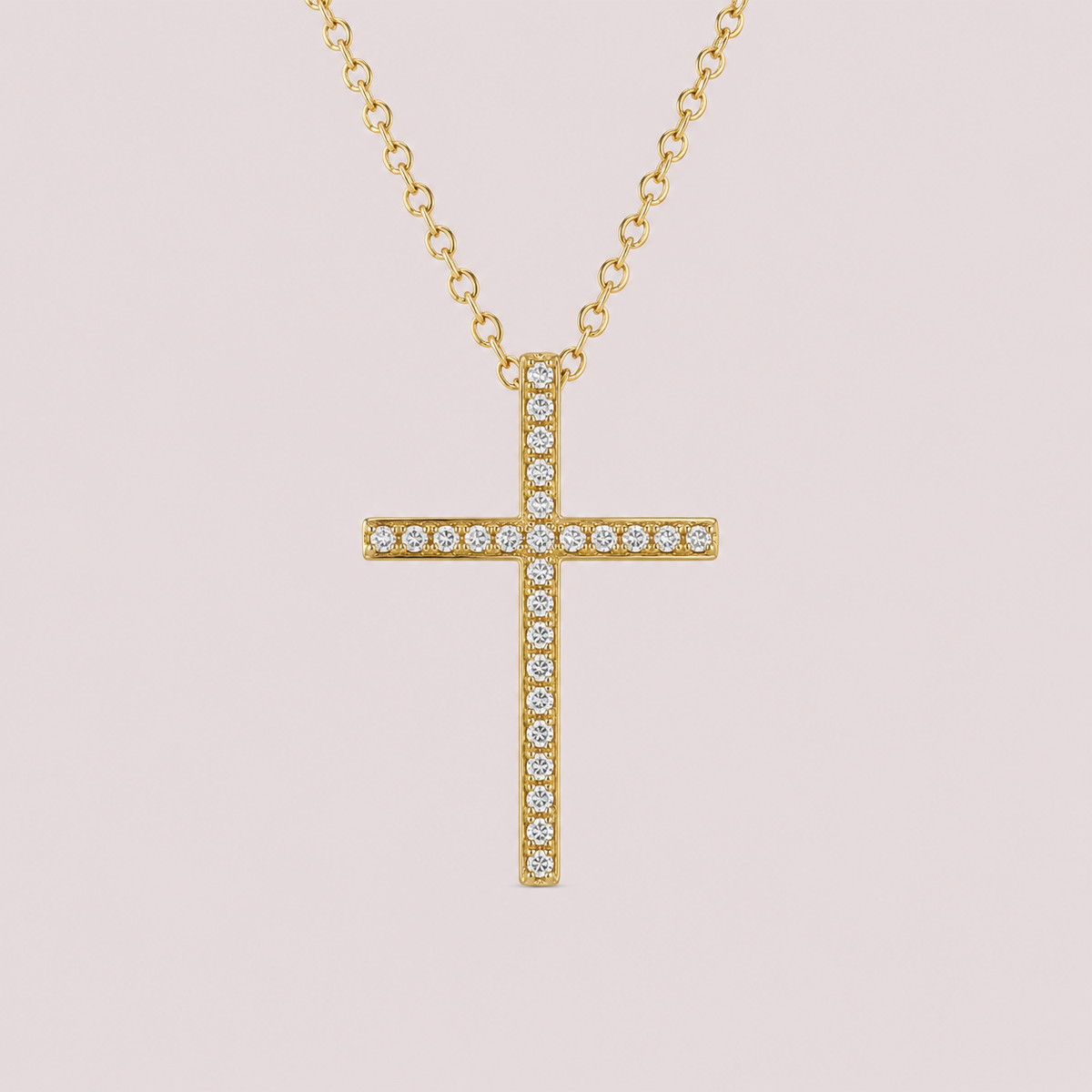 Diamond Cross Necklace