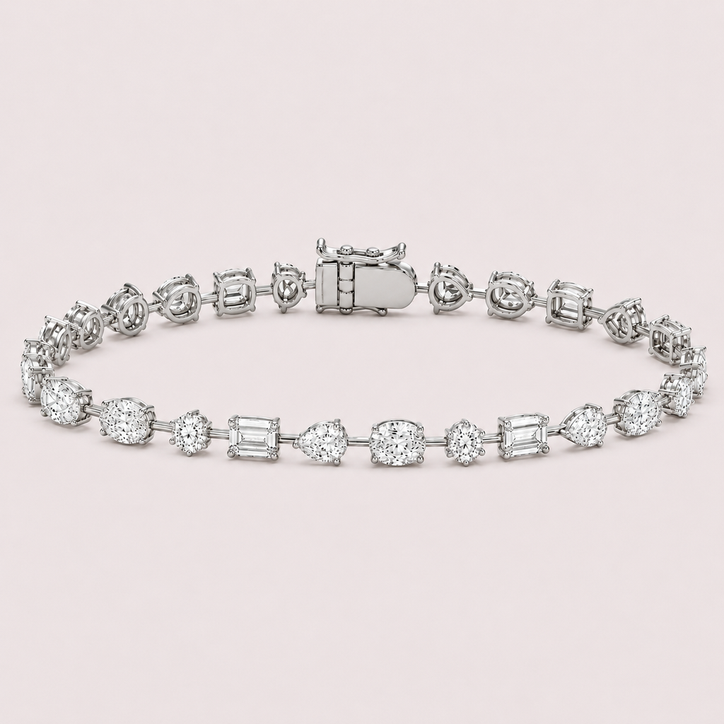 Fancy Shape Diamond Bracelet