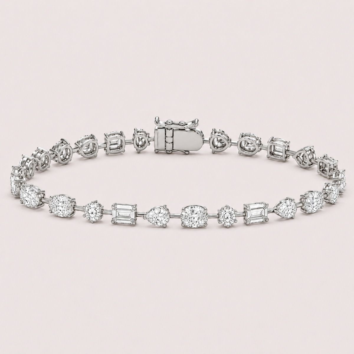 Fancy Shape Diamond Bracelet