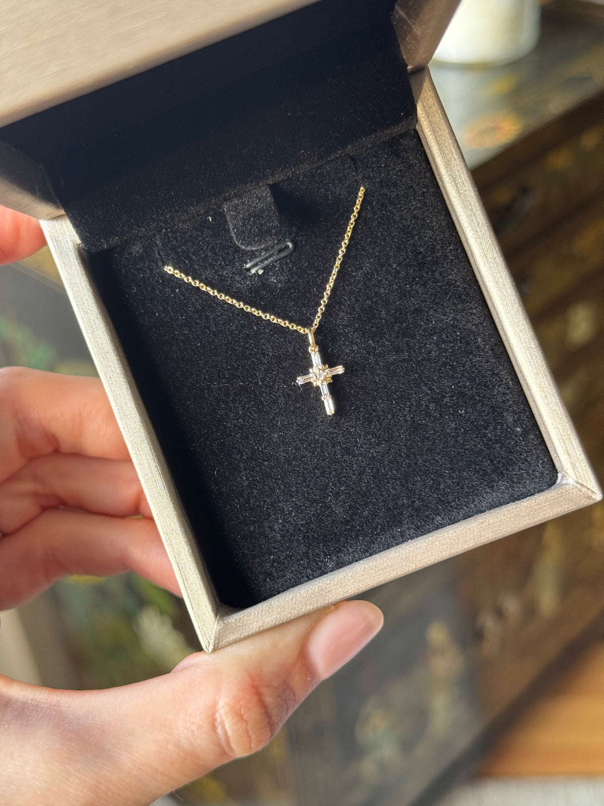 Diamond Cross Necklace