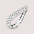 Wave Diamond Ring