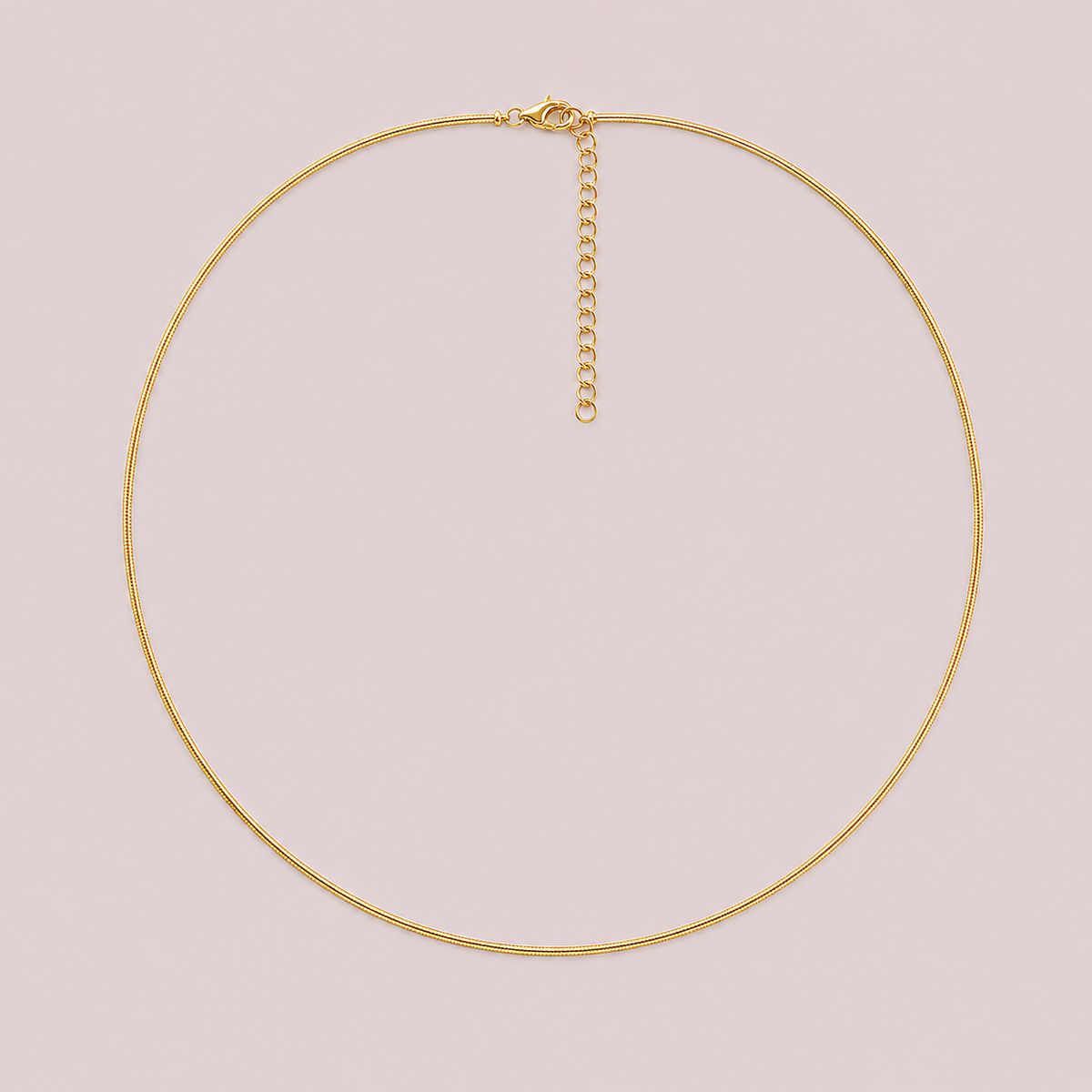 Skinny Wire Chain Necklace